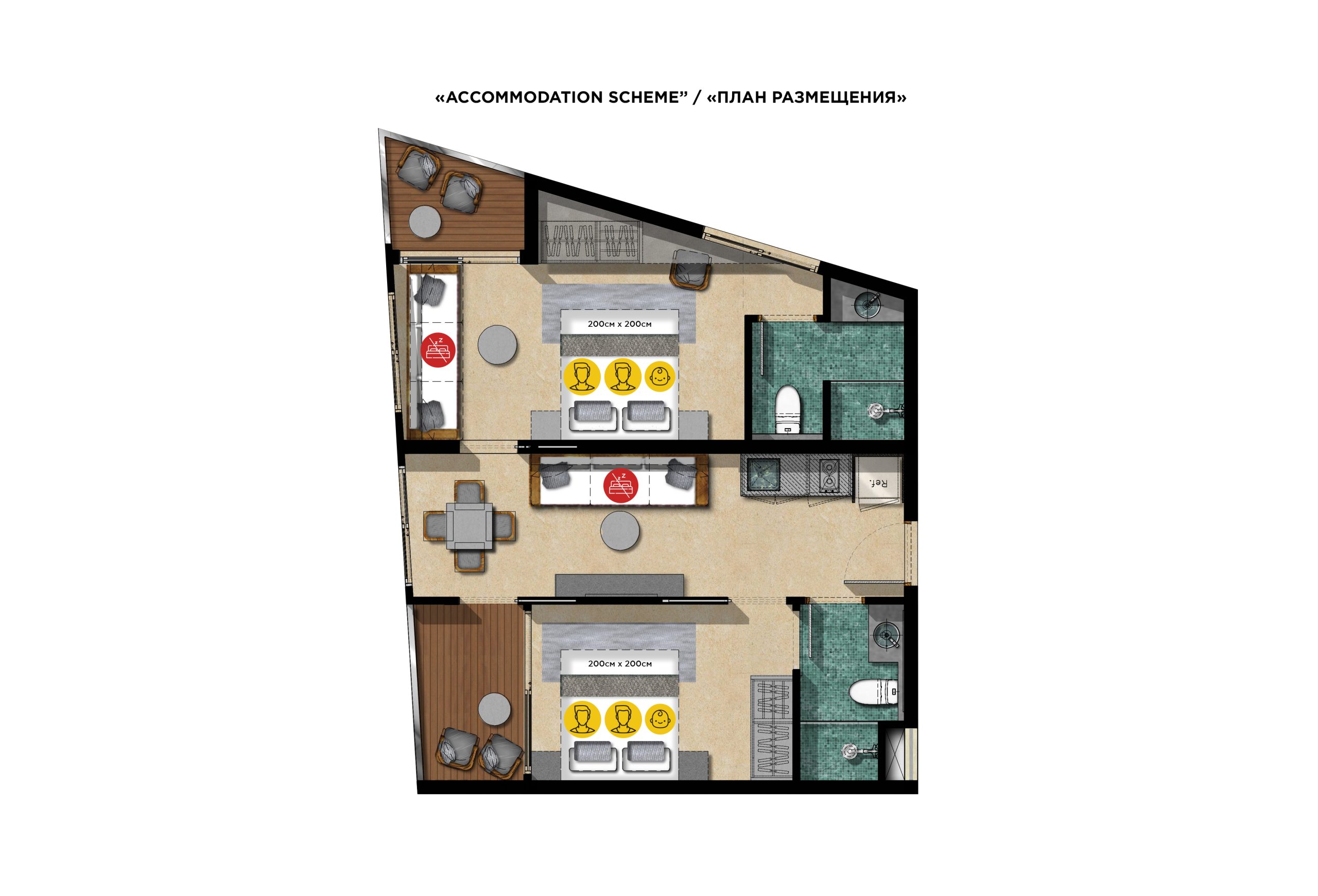 Accommodation plan
