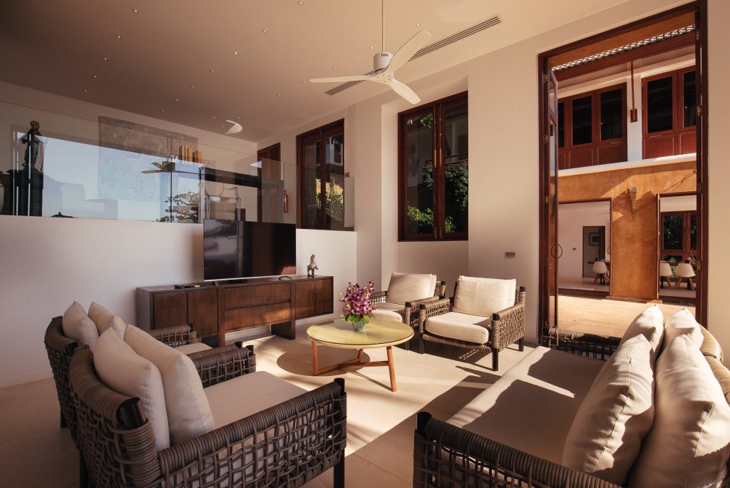 Villa Sunyata - Living Room _ Office Space