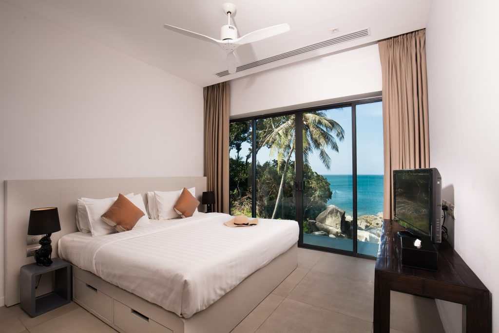 Villa Sunyata - Loft Guest Bedroom with Sea View (Bedroom #7)