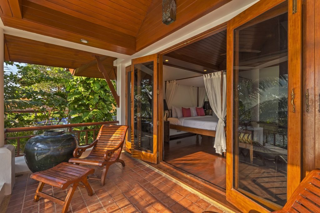 Villa Sunyata - Master Bedroom #2 - Terrace with Sea View