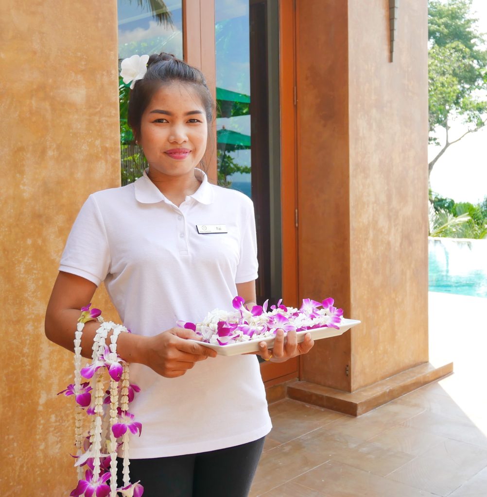 Villa Sunyata - Staff- Welcoming Guests