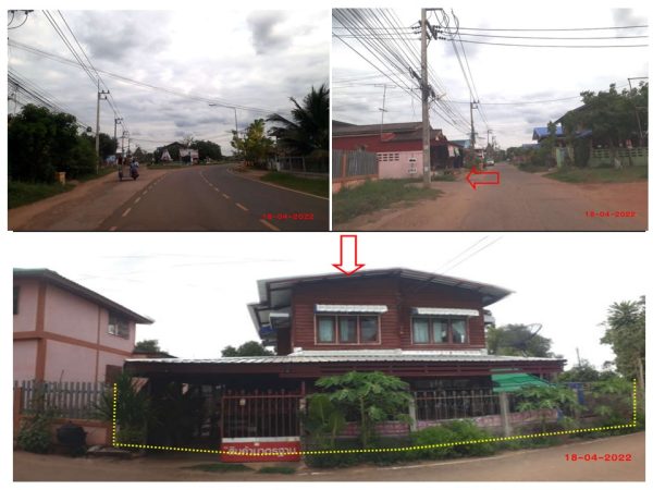 Land with buildings in Nakhon Phanom _photo