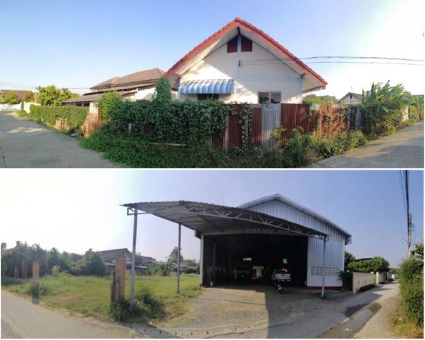 Land with buildings in Chiang Mai _photo