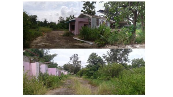 Land with buildings in Mukdahan _photo