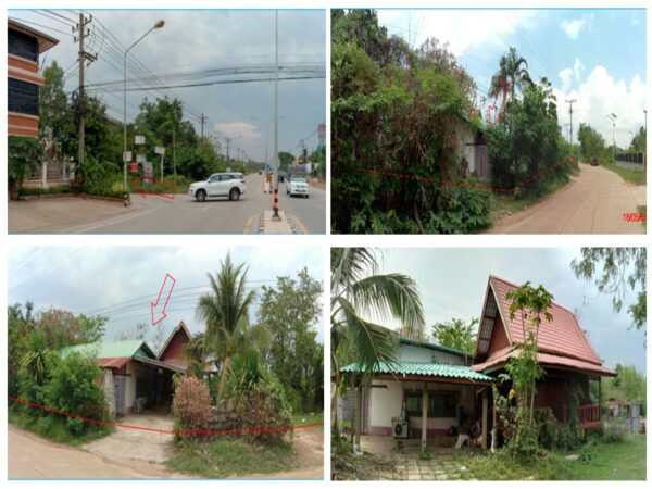 Land with buildings in Nakhon Phanom _photo