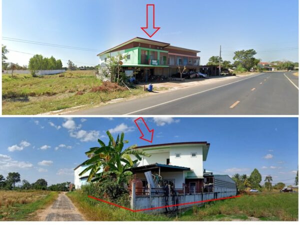 Land with buildings in Si Sa Ket _photo