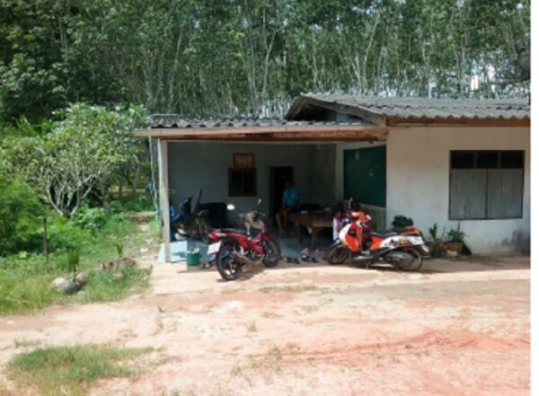 Land with buildings in Nakhon Si Thammarat _photo