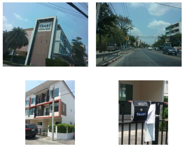 Land with buildings in Bangkok _photo