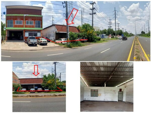 Land with buildings in Amnat Charoen _photo