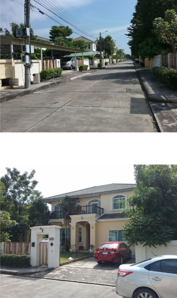 Land with buildings in Bangkok _photo