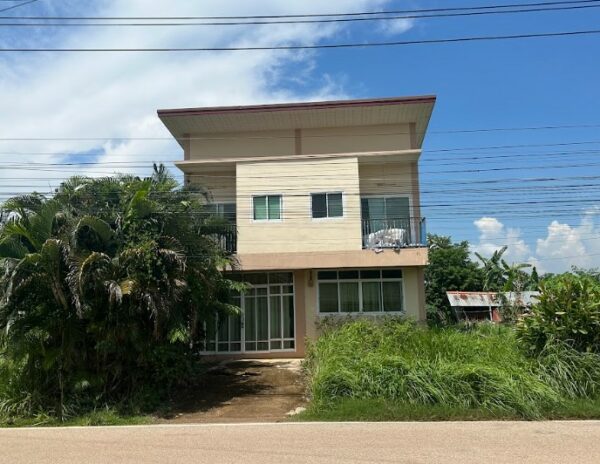 Land with buildings in Nakhon Phanom _photo