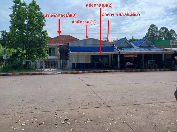 Land with buildings in Khon Kaen _photo